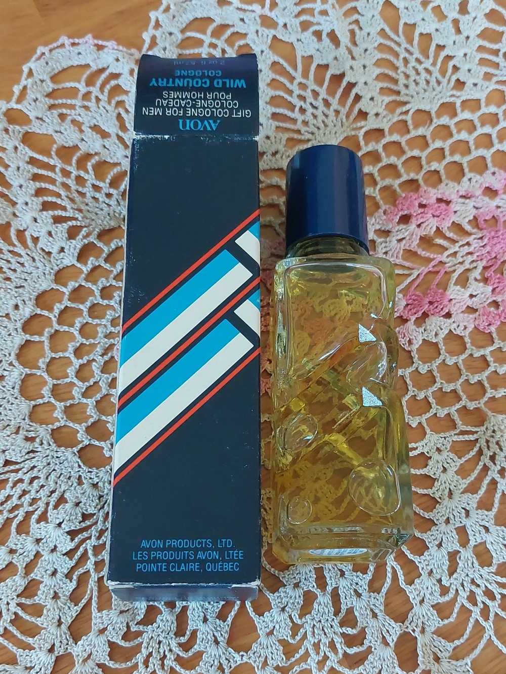 VTG 1970s Avon Gift Cologne for Men Wild Country 2oz NIB